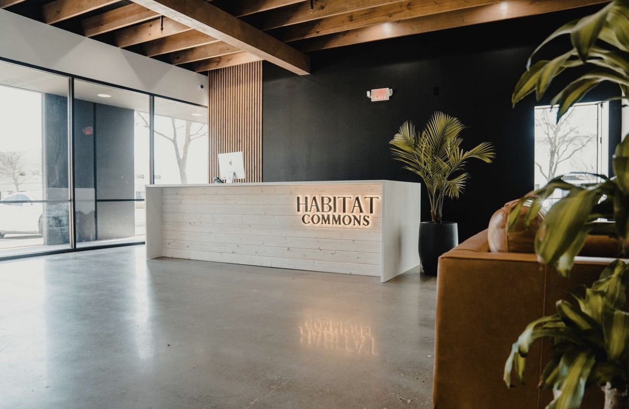 Secure entry at Habitat Commons